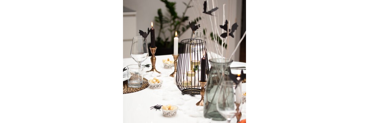 Schaurig schön und erschreckend edel - So schmeißt Ihr die perfekte Halloween Dinner Party - 