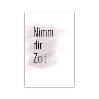 Nimm dir Zeit