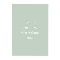 It´s fine, I´m fine,...