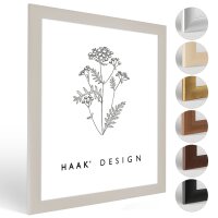 Bilderrahmen ("Tokio") Sandbeige (matt) 40X60cm...
