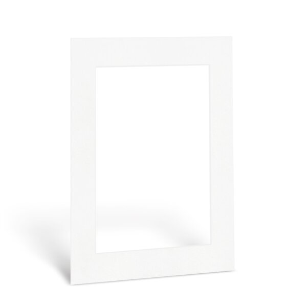 Passepartout Reinweiß 75x98cm Ausschnittmaß angeben: