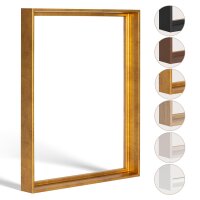 Schattenfugenrahmen Frieda 70x140cm Blattgold