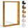 Schattenfugenrahmen Frieda 70x140cm Blattgold