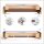 Schattenfugenrahmen Frieda 70x140cm Blattgold