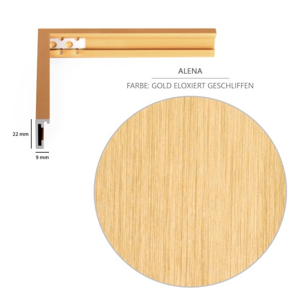 Puzzlerahmen Alena Aluminiumrahmen für Puzzle ca. 300-5000 Teile verschiedene Farben