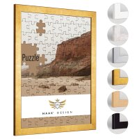 Puzzlerahmen Lavanda Blattgold 75x98cm (ca. 2000 Teile)...
