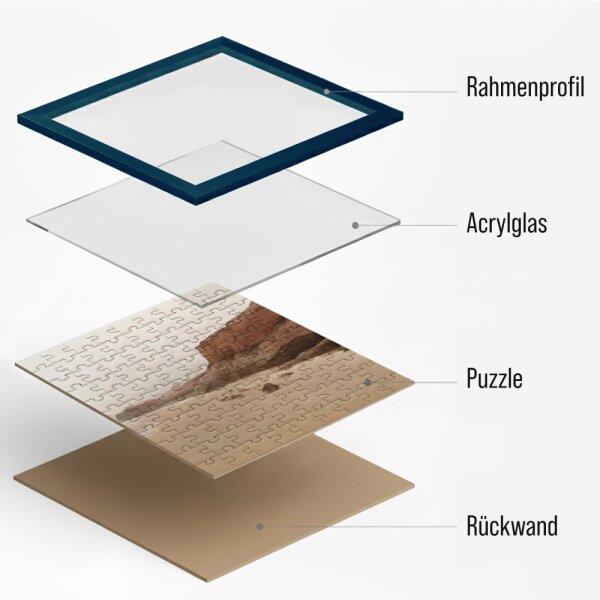 Puzzlerahmen Miko für Puzzle ca. 300-5000 Teile verschiedene Farben