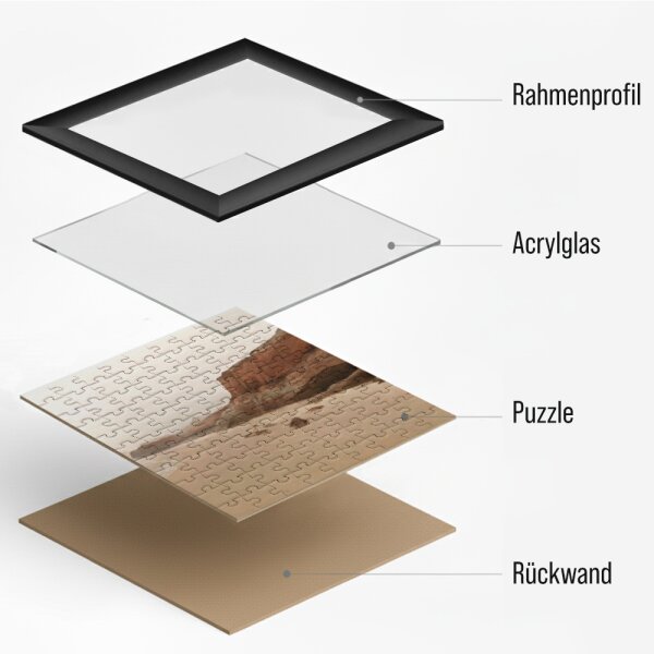 Puzzlerahmen Klassik für Puzzle ca. 300-5000 Teile verschiedene Farben
