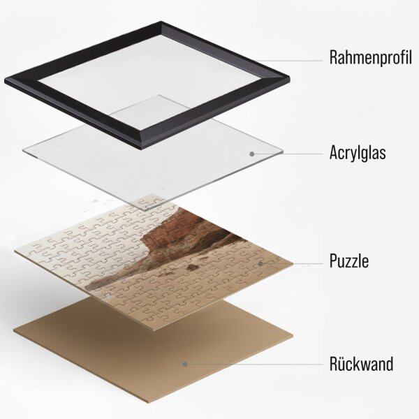 Puzzlerahmen Rico für Puzzle ca. 300-3000 Teile verschiedene Farben