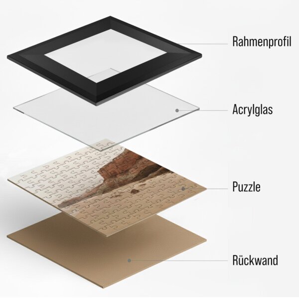 Puzzlerahmen Nova für Puzzle ca. 300-5000 Teile verschiedene Farben