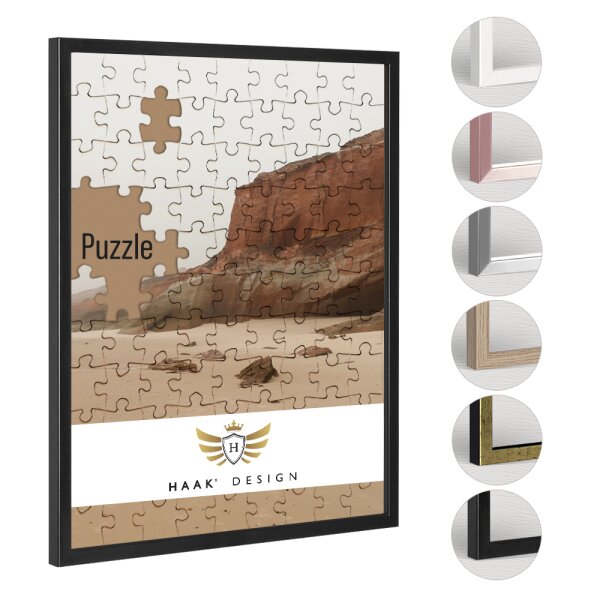 Puzzlerahmen Sunny für Puzzle ca. 300-1500 Teile verschiedene Farben