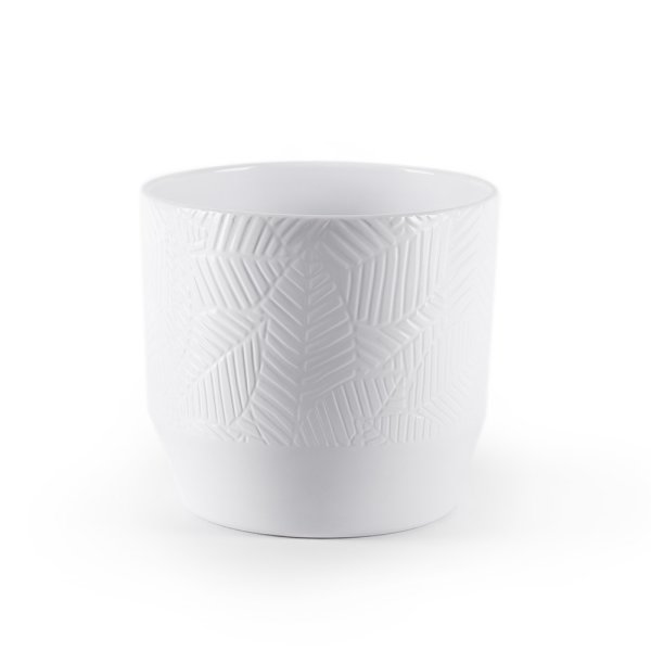 Keramik Topf „Alina“ Weiß 13cm